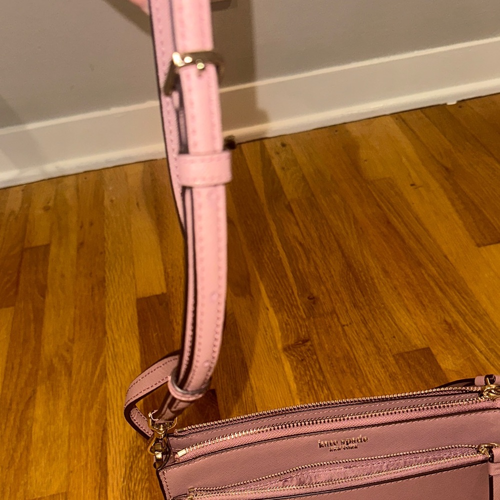 Kate Spade | Light pink/purple Messenger crossbody Bag - Picture 6 of 9